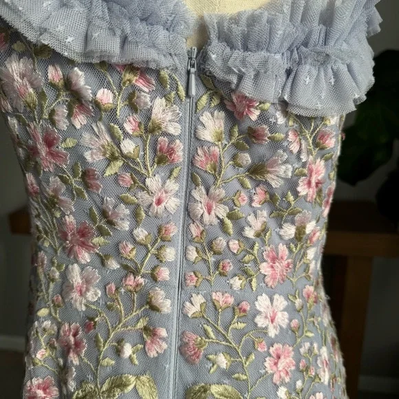 Posy Pirouette One-Shoulder Ankle Gown Needle & Thread - Picture 12 of 13